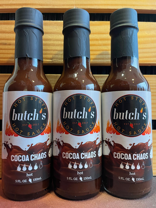 Cocoa Chaos Hot Sauce (Hot)